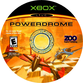 Powerdrome (USA) Game Disc